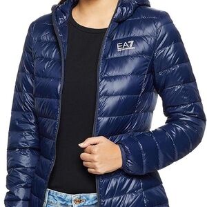 Emporio Armani Midnight Blue Puffer Jacket